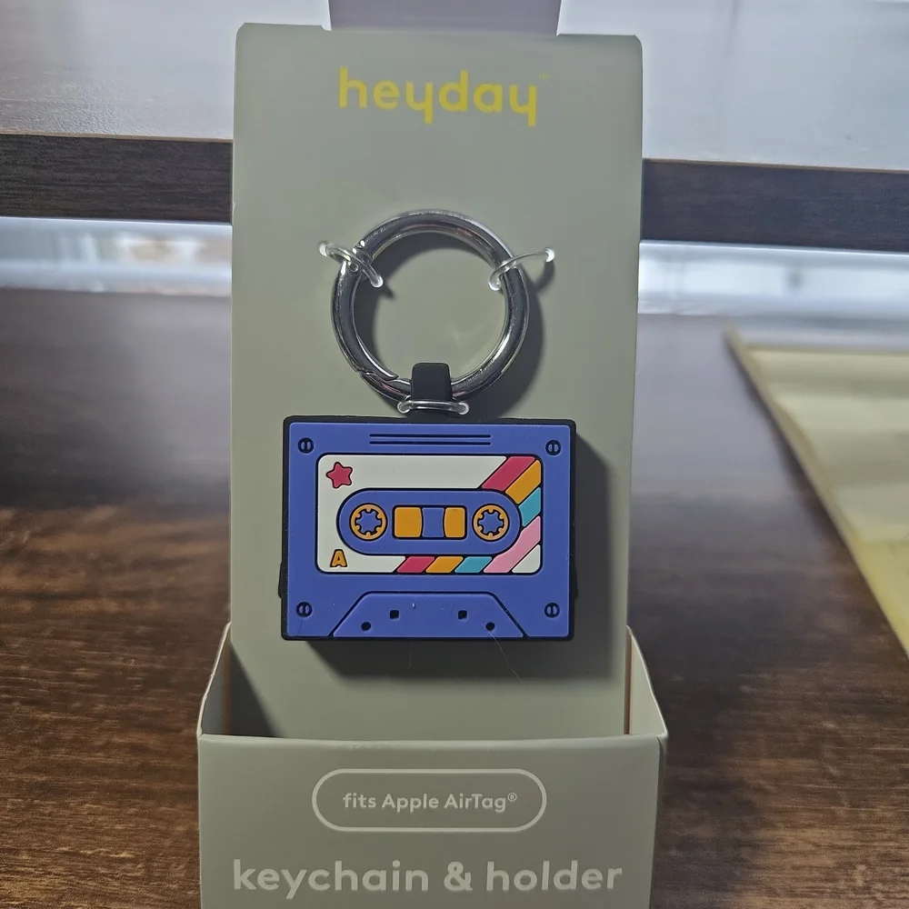 Heyday Silver Carabiner Clip Set Fits‎ Apple Air Tages